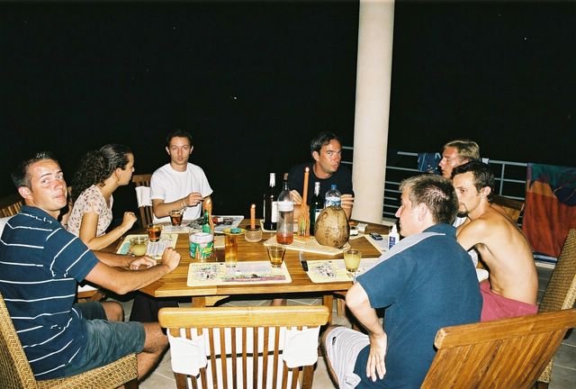 photo repas terrasse